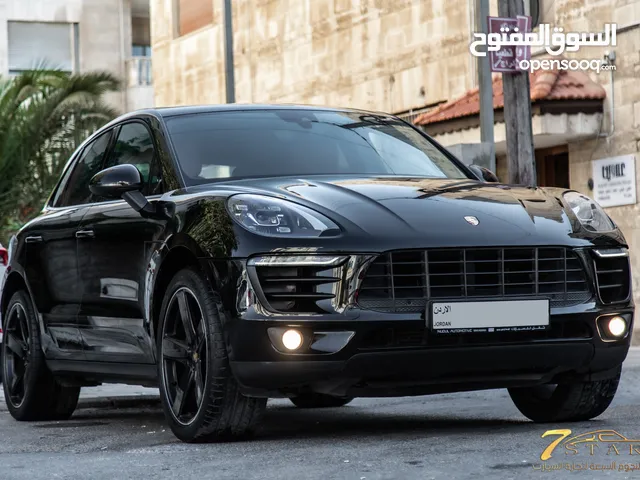 Porsche Macan 2017 black edition Special order السيارة الشركة و مميزة جدا