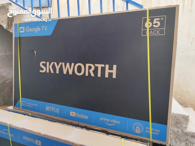 عرض نااار على شاشه سكاي وورث 65 بوصه فور كي سمارت Google TV موديل 2025