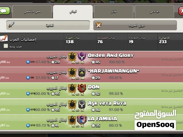 Clash of Clans Accounts and Characters for Sale in Sohag