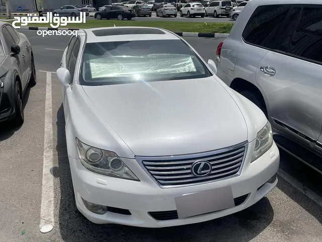 White 2010 Lexus LS460 2wd - Beige Interior Well Maintained - US specs