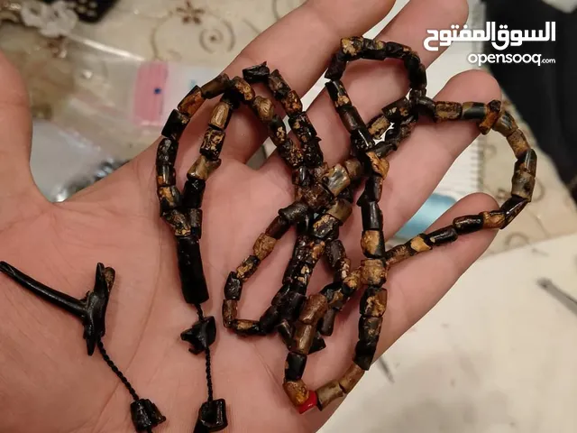 مسبحة يسر طبيعي مرجان اسود البحر الاحمر