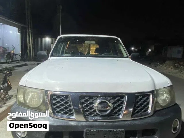 نيسان باترول 2008 بدون صبغ مزاد وزاره الداخليه