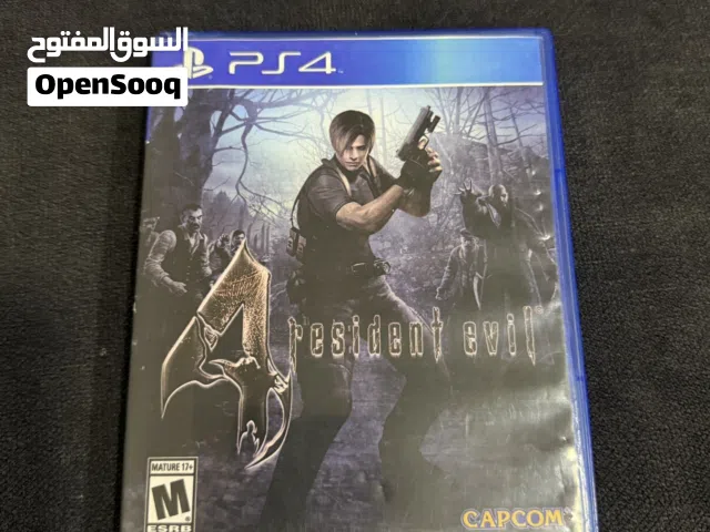 للبيع لعبة رزدنت ايفل 4 الكلاسيك (2005) تشتغل على PS4/PS5