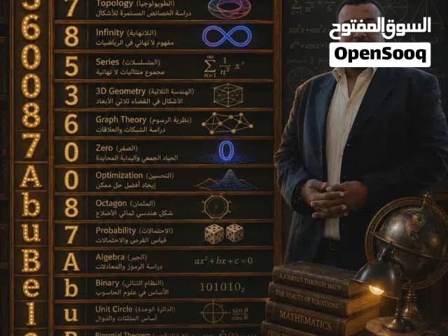 مدرس رياضيات خبرة 25 عام، حاصل على درجة الماجستير من جامعة اليرموك  الأستاذ علاء البحيري
