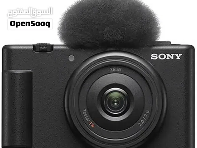 Sony ZV-1F 4K/20.1MP Compact Vlog Digital Camera with Multifunction Shooting Grip + 128GB SD card