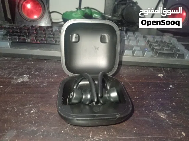 سماعات Beats Powerbeats Pro بلوتوث رياضية أصلية باللون الأسود