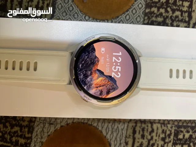 سلام عليكم ساعة Xiaomi Watch S1 Active شاومي مستعمله اقل من يوم اخت الجديده ترد مكالمات ومواصفات اخر