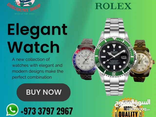 Timeless Elegance Rolex Men's Luxury Watch Free Delivery Let's Order Now