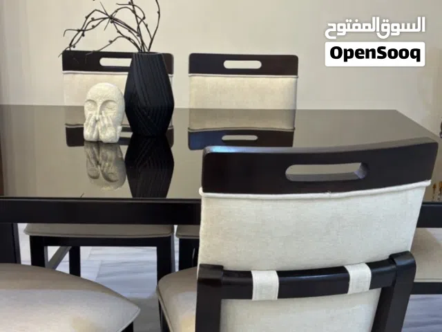 طاولة سفرة زان بالكامل ثقيلة موديل اشلي