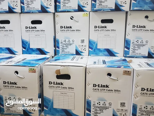 D-LINK CAT6 Cables 24 awg UTP 305mtr
