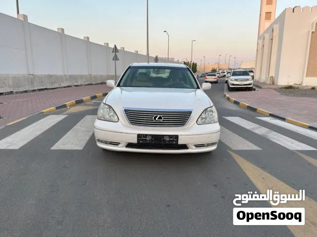 لكزس LS430 موديل 2006 فتحة جلد مثبت سرعة 1/2 الترا بحالة ممتازة