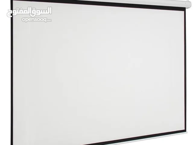 Manual Projector Screen Wall Mount (2mx2m) شاشة بروجكتور 2 متر