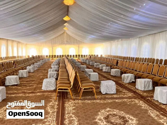 تاجير خيم كراسي شاشات وكل مستلزمات المناسبات