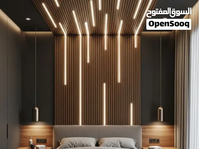 فاير بليس ورق جدران والشيبورد وبانوهات وجبسن بورد وقرميد وبديل الخشب