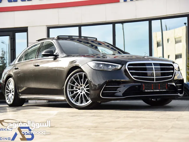 مرسيدس اس كلاس مايلد هايبرد وارد الوكالة 2022 Mercedes S450 4MATIC AMG Line Mild Hybrid