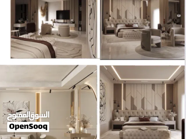 اعمال التصميم الداخلي والخارجي وتنفيذها