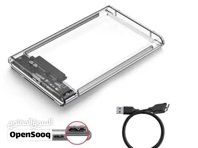 Hard Drive Enclosure Case For SATA HDD SSD