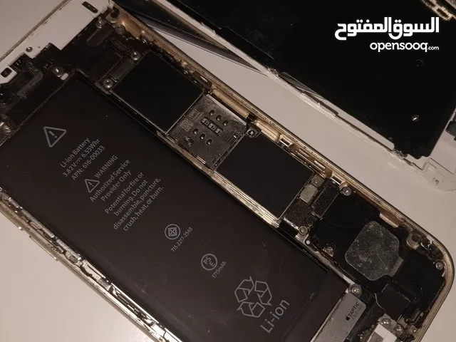 قطع ايفون 6s كلو شغال ما عدا الشاشه والبصمه