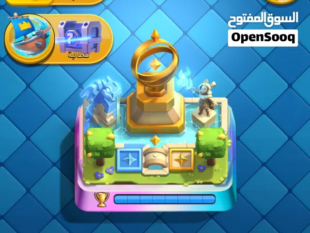 حساب كلاش رويال مصنف وقوي جداً مستوى 64 تقدر تحطه بايميلك كل تفاصيل الحساب بالوصف