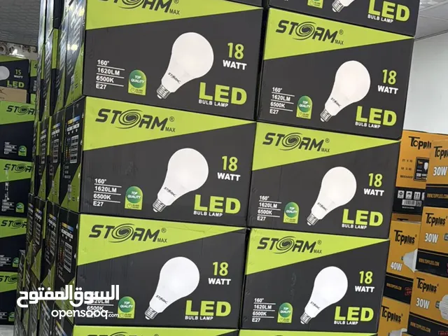 لمبات إنارة LED StormMAX وطيات مختلفة حسب المواصفات والمقاييس