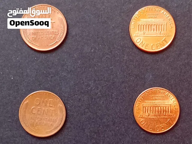 للبيع مجموعة سنتات أمريكية نادرة