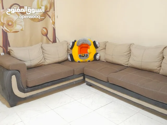 طقم كنب كورنر مستعمل ،غرفة جلوس، كنبايات،غرفة قعدة اثاث بيت منزلي عفش اطقم مفرد مجوز ثلاثية