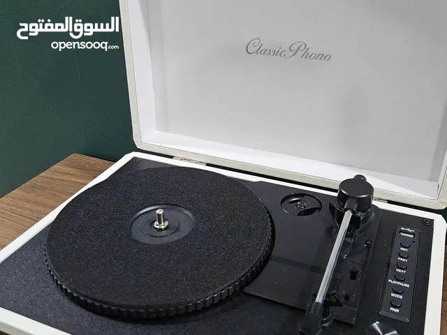 CLASSIC PHONO TT-11WH Suitcase turntable with Bluetooth - Built-in speakers - White