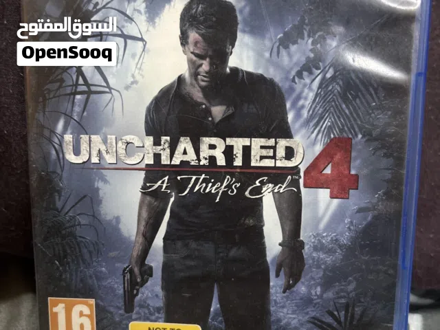 Uncharted 4 and Horizon Zero Dawn PS4 disk