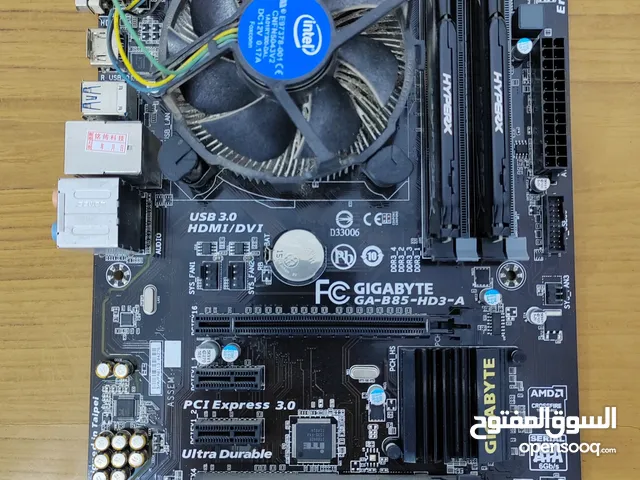 Motherboard, cpu and ram for sale