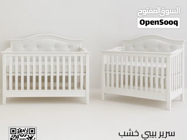 وفرّي الراحة والأمان لبيبيك مع سرير البيبي الخشبي الفاخر كابوتنية   TM-004