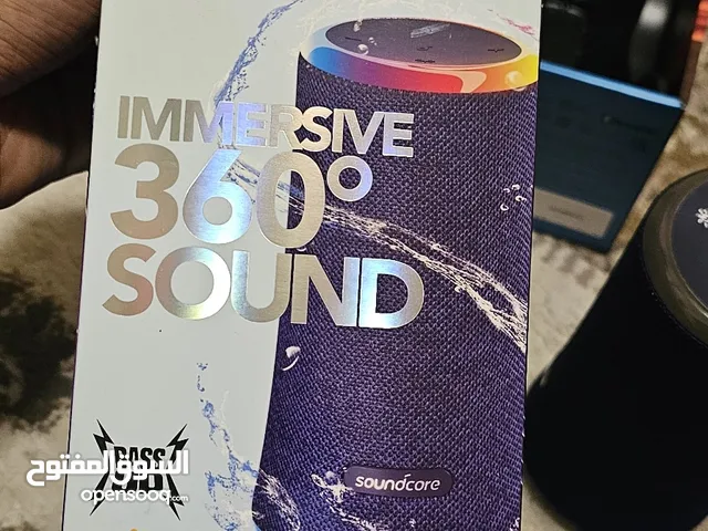 انكر ساندكور soundcore anker 360 sound Bass UP سماعه قويه وب 360 زاويه تستطيع سماع الموسيقي الرائعه