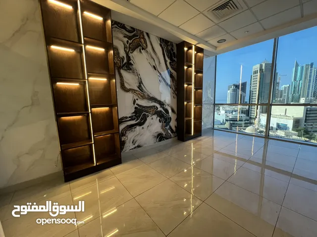 للإيجار مكتب فخم بمنطقة الصالحية 215 م For rent, a luxurious office in Al-Salhiya, Kuwait City