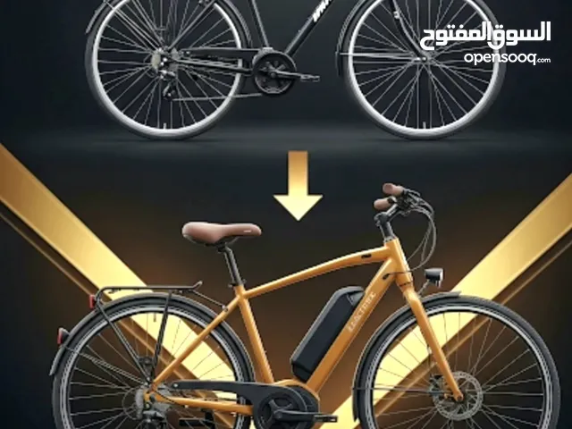 تحويل دراجتك العاديه الى كهربائيه ..عرطه#رخيص# دراجه عاديه##دراجه كهربائيه#تعمل بالكهرباء