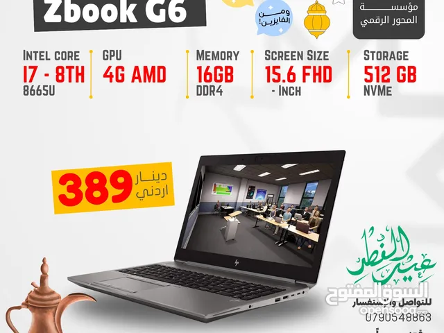 HP Zbook 15U G6 / Core i7-8665U