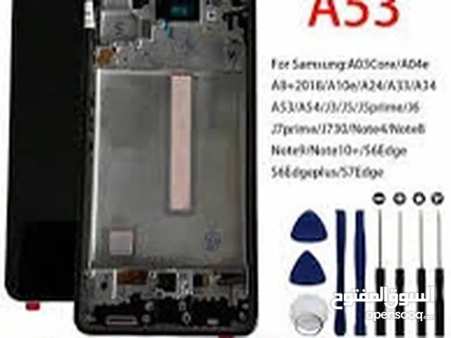 ‎شاشة سامسونج A53  أصلي شركة 100%   , SAMSUNG A53 ORIGINAL LCD