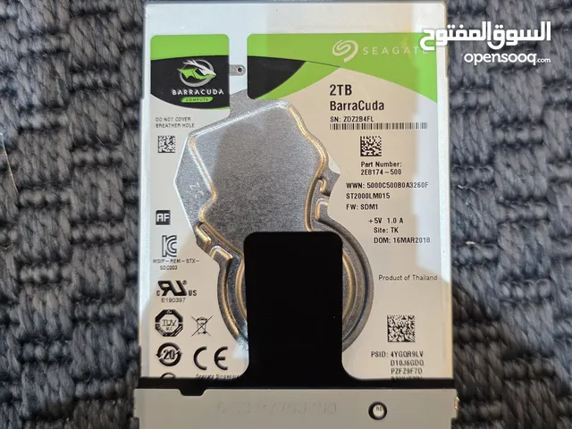 هاردسك 2 تيرا حجم الصغير للابتوب يركب