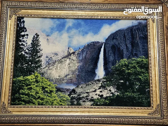 "سجادة جدارية إيرانية يدوية الصنع"