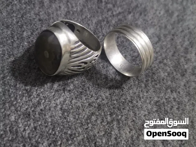 خاتم وذبله فضه اصلي