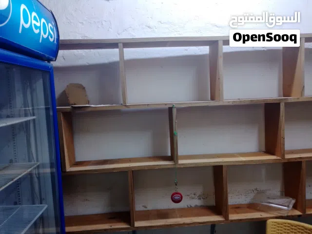 رفوف خشب اسواق أو اي شيء جزئين كل جزء مرتين