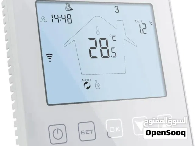 الثرموستات الذكي (متحكم الحرارة): KETOTEK Smart Thermostat WiFi KTF0155C Dry Contact