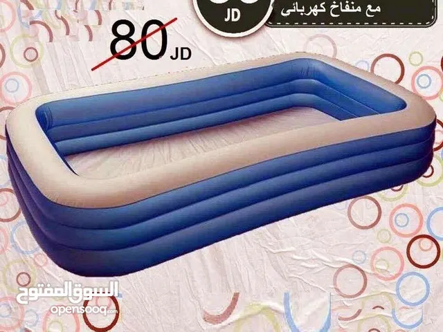 بركة سباحة انتكس عالمية نفخ 3 حلقات عائلية 3.05 متر مع منفاخ كرهبا