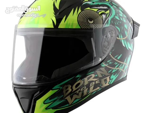 خوذة دراجة نارية ماركة ڤيجا الأصلي الحجم لارج