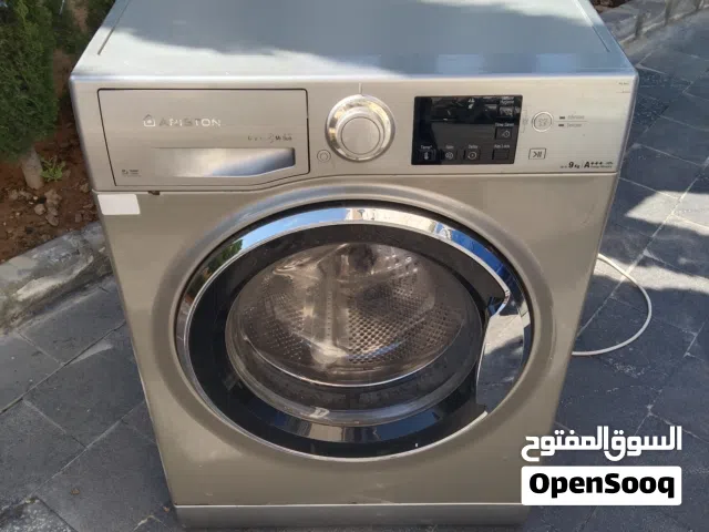 غساله اريستون غني عن التعريف 9ك A+++ لون سلفر مطلوب 150 دينار علفحص موجوده بسحاب