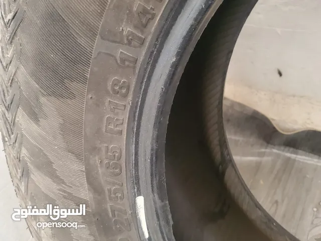 للبيع تاير شبه جديد مقاس 18 يوكن تاهو