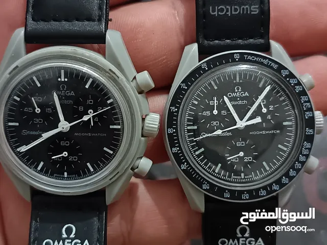 للبيع ساعتين اميجا سي واتش بدون قرنتي