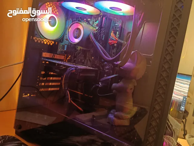 البيسي مع الشاشة وماوس وماوس باد والكيبورد