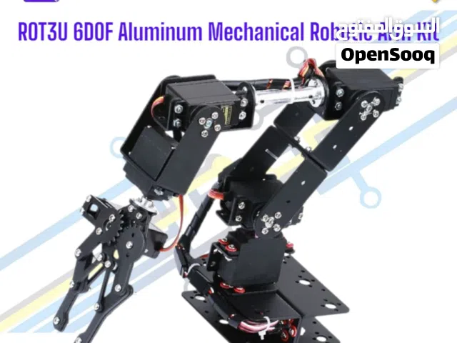 ROT3U 6DOF Aluminum Mechanical Robotic Arm Kit