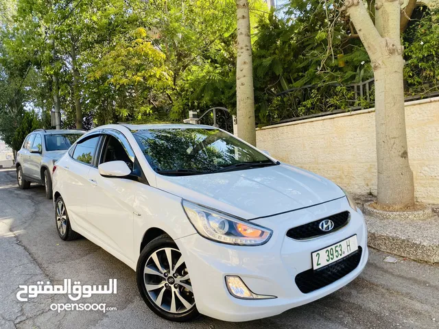 هونداي اكسنت 2018 بحالية ممتازة فل اوتمات ماتور 1600 جير 4 غيار عداد 55 الف حقيقي الله يبارك ...