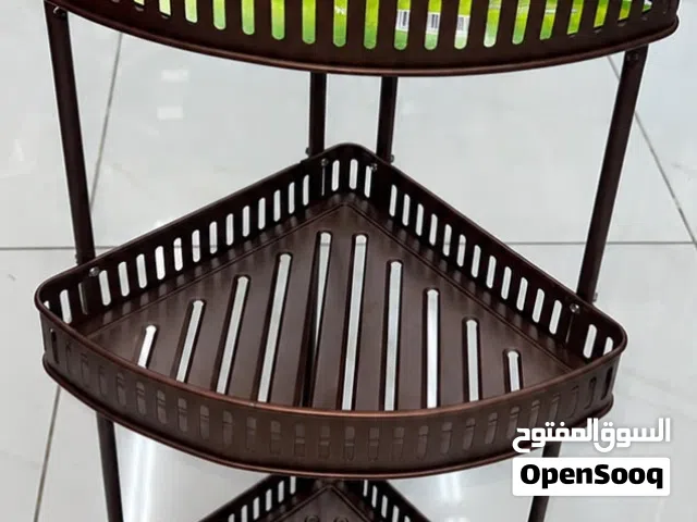 stainless steel corner storage rack