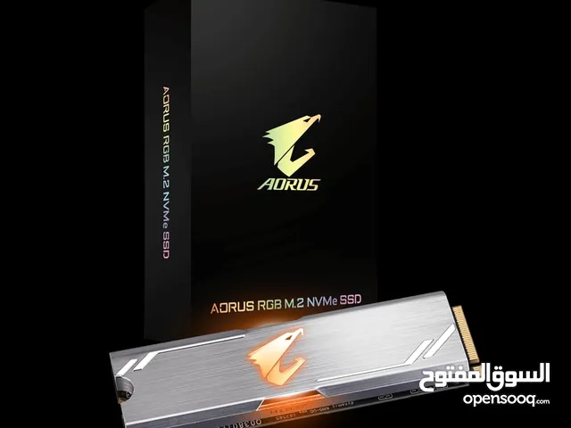ssd gigabyte aorus rgb m.2  تخزين اوراس داخلي مميز